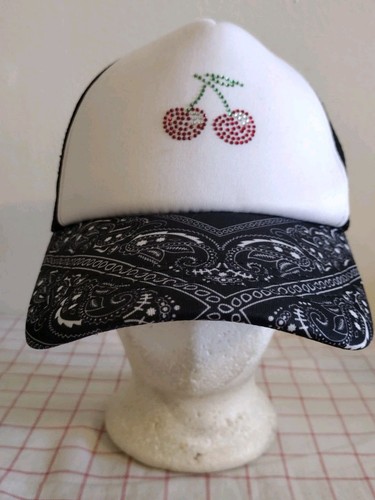 Cherry fruit trucker - fruit, hat