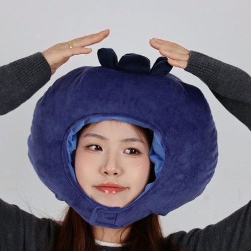 Blueberry headgear hat - blueberry, fruit