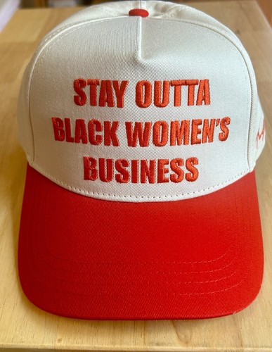 Black women business hat - black,