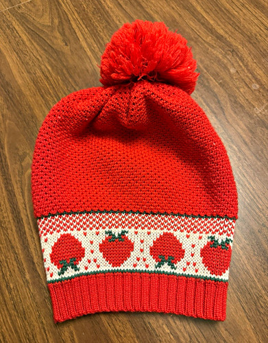Vintage hot gear red knit - vintage,