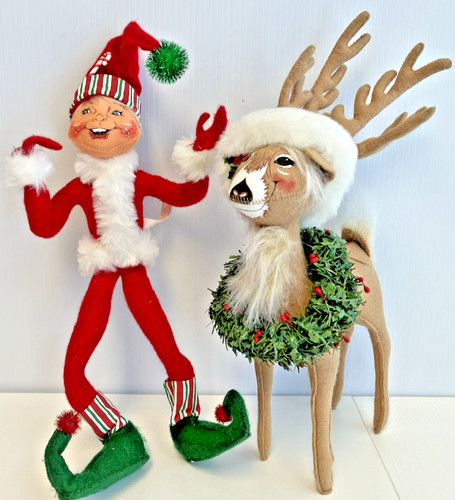 Annalee candy stripe elf - annalee,