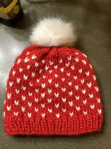 Handmade red strawberry - red,